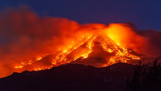 Mount Etna in Italy erupts twice in 48 hours, photos show