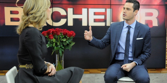 Ben Higgins of ABC's "The Bachelor" is a guest on "Good Morning America," in 2015.