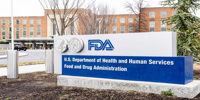 FDA Sign at its headquarters in Washington, D.C. 