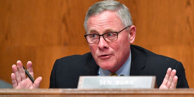 Sen. Richard Burr speaks during a Senate Health, Education, Labor and Pensions Committee hearing on Capitol Hill, Feb. 4, 2021. (Mandel Ngan/Pool via AP)