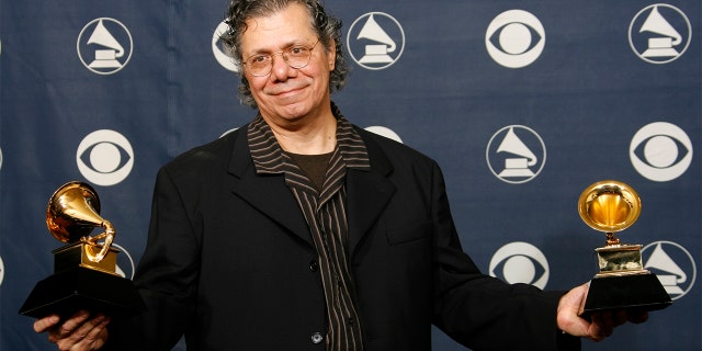 FILE - Chick Corea has died. He was 79. (AP Photo/Kevork Djansezian, File)