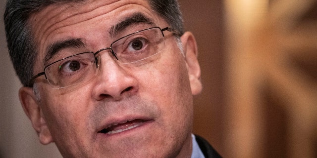 Secretary of Health and Human Services nominee Xavier Becerra speaks during his confirmation hearing before the Senate Health, Education, Labor and Pensions Committee. (Leigh Vogel/Pool via AP)