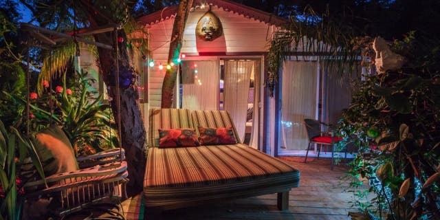 The California Airbnb listing known as "Pirates of the Caribbean Getaway" is said to be the most wish-listed vacation rental in the state, a company press release states. (Airbnb)