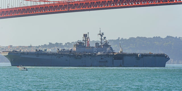 The USS Bonhomme Richard, commissioned in summer 1998, had the capacity to deploy and land helicopters, smaller boats and amphibious vehicles.