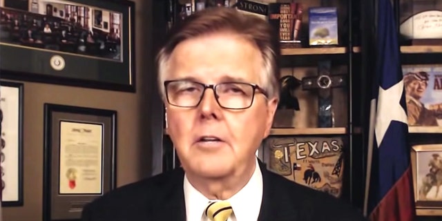 Texas Lt. Gov. Dan Patrick on Fox News. Patrick said that calling the state's election security bills voter suppression is "race-baiting." (Fox News)