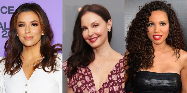 Eva Longoria (left), Ashley Judd (center) and Jurnee Smollet (right) are on the Time's Up board of directors.