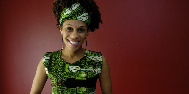 Sarah Culberson recalled how the women in the Sierra Leone village welcomed her by wearing the same green dress.