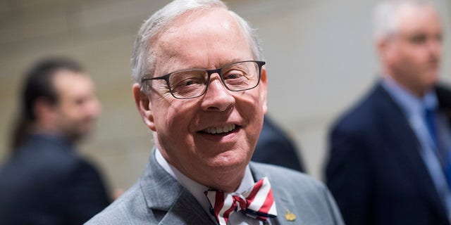 Rep.-elect Ron Wright, R-Texas, attends a new member welcome briefing in the Capitol Visitor Center on November 15, 2018. (Photo By Tom Williams/CQ Roll Call)