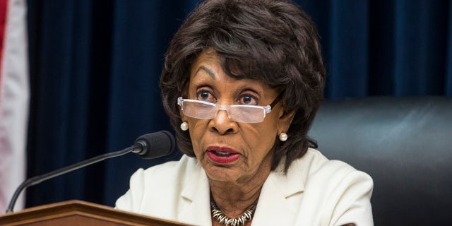 House Financial Services Committee Chairman Maxine Waters (D-CA) speaks during a House Financial Services Committee Hearing on Capitol Hill on April 9, 2019 in Washington, D.C. (Photo by Zach Gibson/Getty Images)
