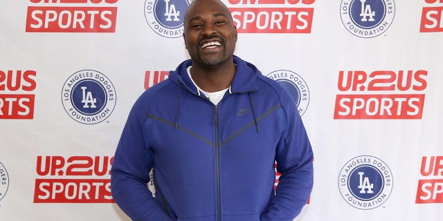 Marcellus Wiley asiste al Entrenamiento Sensible al Trauma para Entrenadores Atléticos en el Centro Recreativo Jesse Owens el 23 de mayo de 2019 en Los Ángeles.