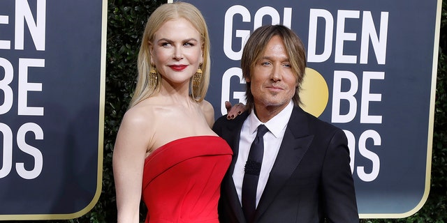 Nicole Kidman and Keith Urban are pictured here at the 2020 Golden Globes. The couple share their daughters Sunday Rose, 12, and Faith Margaret, 10.