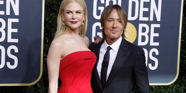 Nicole Kidman and Keith Urban are pictured here at the 2020 Golden Globes. The couple shares daughters Sunday Rose, 12, and Faith Margaret, 10.