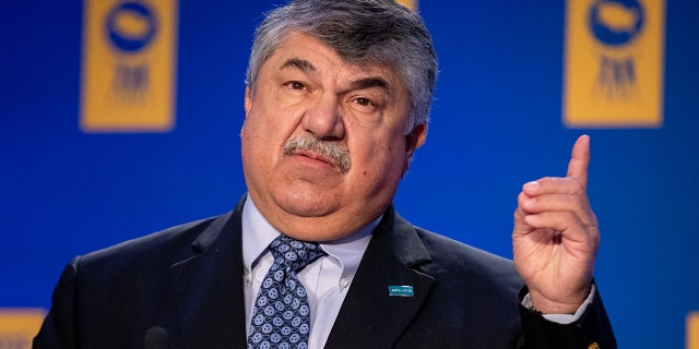 Richard Trumka, president of the American Federation of Labor & Congress of Industrial Organizations (AFL-CIO), speaks during the American Federation of Government Employees (AFGE) Legislative and Grassroots Mobilization Conference in Washington, D.C., U.S., on Monday, Feb. 10, 2020. Photographer: Amanda Andrade-Rhoades/Bloomberg via Getty Images