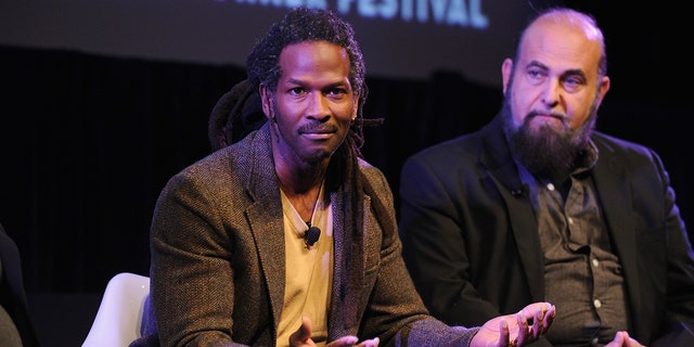 Professors Carl Hart (L) and Mark Kleiman attend Blunt Talk...at the MasterCard stage at SVA Theatre during The New Yorker Festival 2014 on October 11, 2014 in New York City. (Photo by Bryan Bedder/Getty Images for The New Yorker)