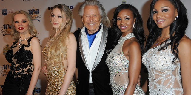 Designer Peter Nygard arrives for Norby Walters' 24th Annual Night Of 100 Stars Oscar Viewing Gala held at Beverly Hills Hotel on March 2, 2014, in Beverly Hills, California.