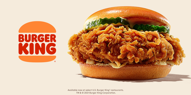 Burger King's hand breaded chicken sandwich is launching "later this year," the chain said. (Burger King).