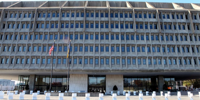 WASHINGTON - APRIL 11: Department of Health and Human Services, Hubert H. Humphrey Building on April 11, 2015 in Washington, DC (Photo by Raymond Boyd / Getty Images)