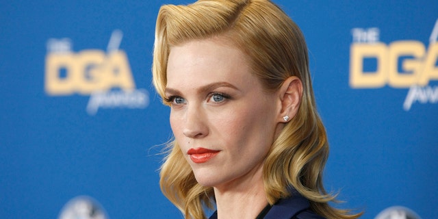 January Jones has been nominated for two Golden Globes in the past.  (Photo by David Buchan / Getty Images)
