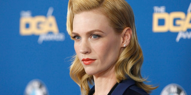 January Jones has been nominated for two Golden Globes in the past. (Photo by David Buchan/Getty Images)