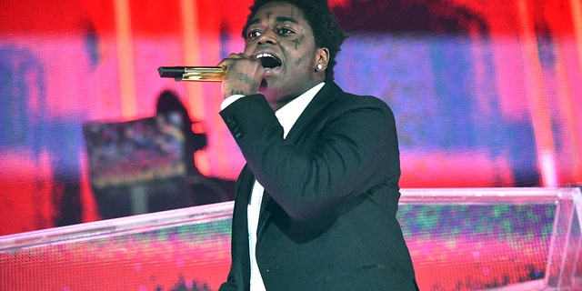 Rapper Kodak Black performs at Hollywood Palladium in Los Angeles, March 20, 2019. (Getty Images)