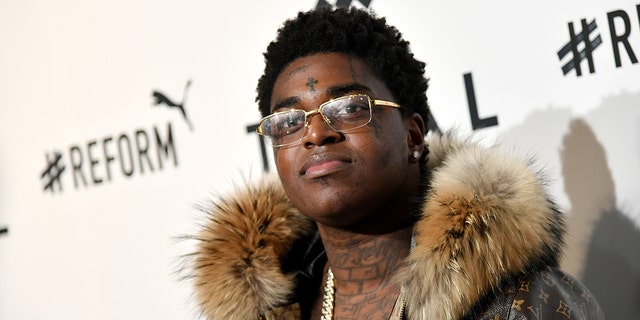 Kodak Black has reportedly offered to pay school fees for the children of two FBI agents killed in Florida last week.  (Photo by Mike Coppola / Getty Images for TIDAL)