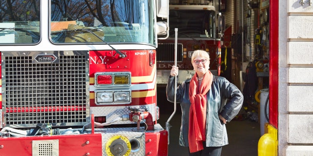 Bastianich exchanged recipes with men and women working on the front lines of the coronavirus pandemic for her upcoming special, "Lidia Celebrates America: Salute to First Responders." (Armando Rafael Moutela)