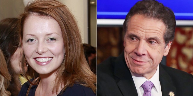Lindsey Boylan and Andrew Cuomo (Photos: Bennett Raglin via Getty Images and SHAUN MADER/Patrick McMullan via Getty Images)
