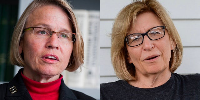 GOP Rep. Mariannette Miller-Meeks (left) and Democrat Rita Hart (right) had the closest 2020 congressional election in the nation. Miller-Meeks was declared the winner in Iowa by just six votes. Hart is contesting the result with the U.S. House of Representatives.