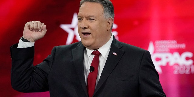 Former Secretary of State Mike Pompeo has joined Fox News Media as a contributor, CEO Suzanne Scott announced on Thursday. (AP Photo/John Raoux)