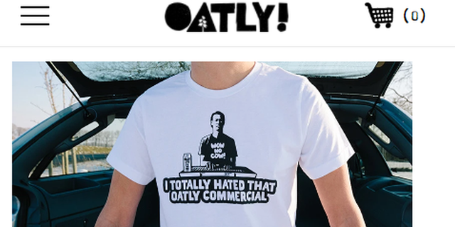Oat milk brand Oatly gave away free t-shirts to people who hated its Super Bowl commercial. (Oatly)