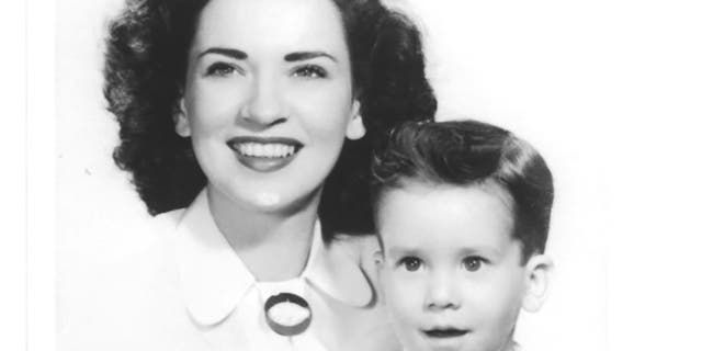Singer Patti Palmer with her son Gary Lewis in 1947