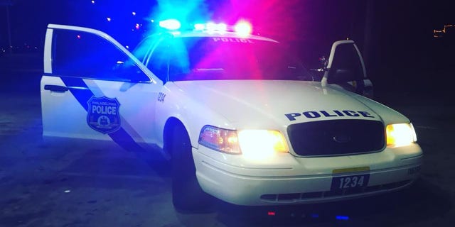 Philadelphia shooting leaves 3 dead, about a dozen injured 2 A Philadelphia police car.
