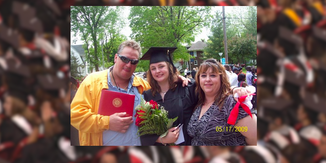 Apryl Wishecoby graduates from college in 2009 as a first-generation college student. (Apryl Wishecoby)