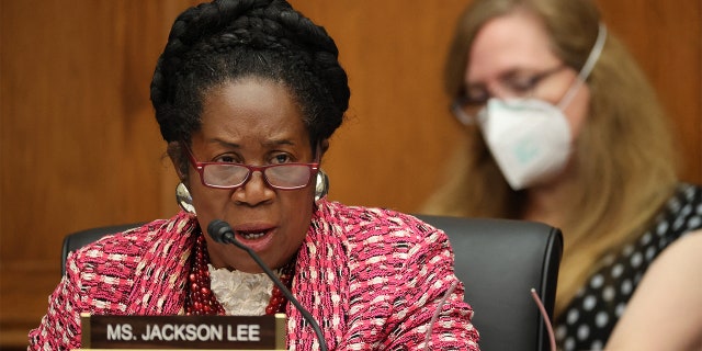 WASHINGTON, DC - SEPTEMBER 17: House Homeland Security Committee member Rep. Shelia Jackson Lee (D-TX) questions witnesses during a hearing on 'worldwide threats to the homeland' in the Rayburn House Office Building on Capitol Hill September 17, 2020 in Washington, DC. Photo by Chip Somodevilla/Pool/ABACAPRESS.COM