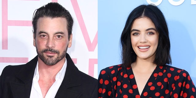 Actors Skeet Ulrich (left) and Lucy Hale (right) have sparked romance rumors after an afternoon out together.