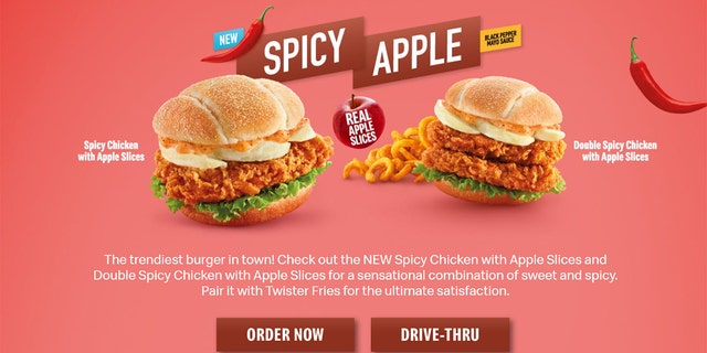 Mcdonald S Malaysia Debuts Spicy Apple Chicken Sandwich With Apple Slices On It Because Why Not Fox News