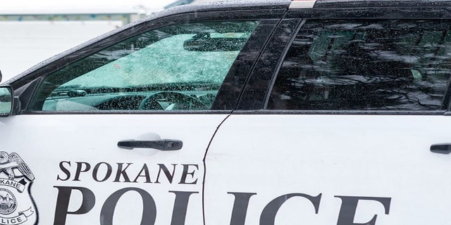 Police vehicle. (Spokane Police Department)