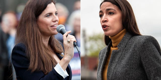 Rep. Nancy Mace, R-S.C., and Rep. Alexandria Ocasio-Cortez, D-N.Y.