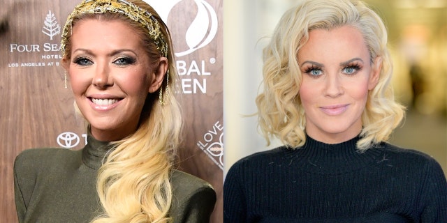 Tara Reid (left) called Jenny McCarthy 'nasty' following a 2016 interview between the two.