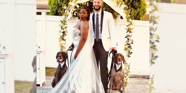 The TSA has credited 2020's best "catch" to the two TSA canine handlers at Newark Liberty International Airport (EWR) "who caught each other" when they married in June.