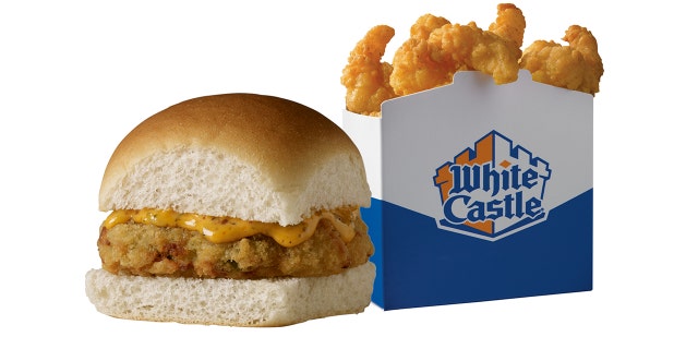 White Castle's Seafood Crab Cake Sliders and Shrimp Nibblers join its seafood selection.