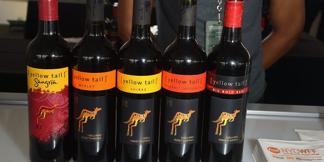 A number of counterfeit bottles of Yellow Tail wine have reportedly popped up in the U.K. (Photo by Gustavo Caballero/Getty Images for NYCWFF)