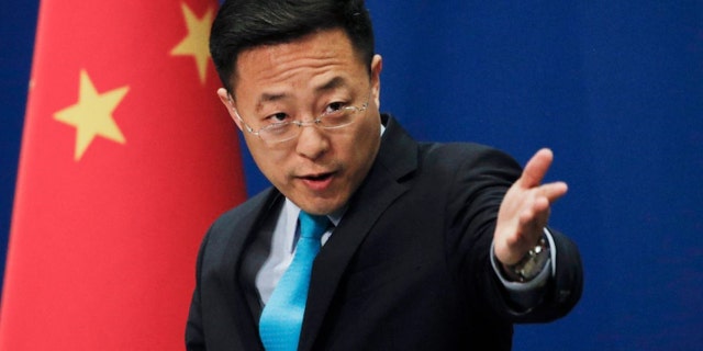 Ministry spokesperson Zhao Lijian.