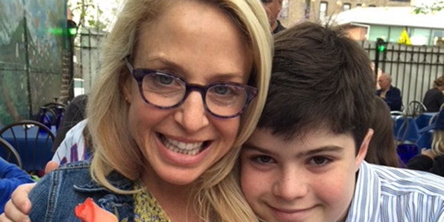 Dr. Laura Berman (left) with her son, Sammy, who died on Sunday at the age of 16.