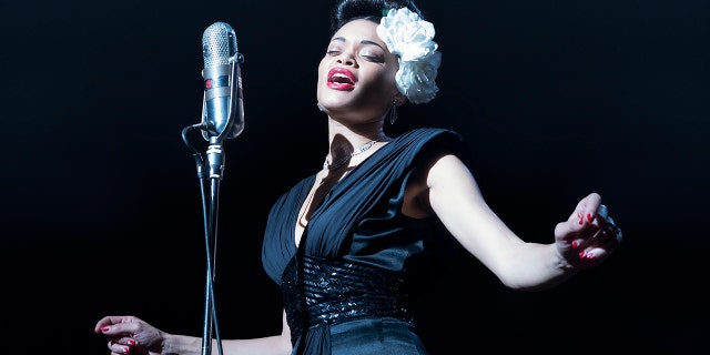 Andra Day plays jazz singer-songwriter Billie Holiday in 'The United States vs Billie Holiday.'