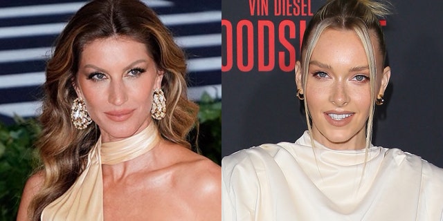 Camille Kostek (right) said she quickly bonded with Gisele Bündchen.