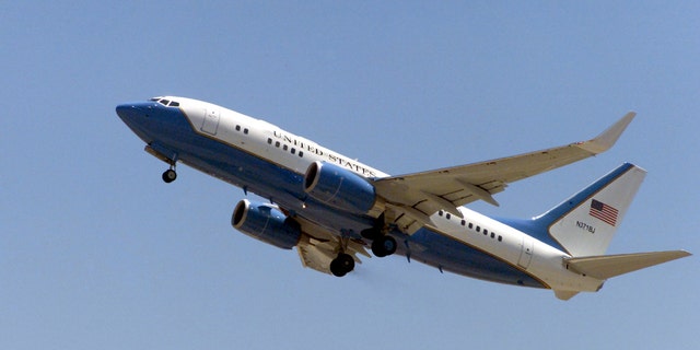 A man snuck into Joint Base Andrews and boarded a C40 plane, shown here, which is used to transports senior government and military leaders.