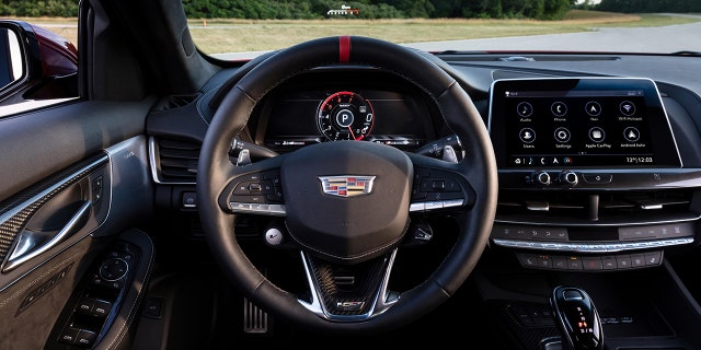 The CT4-V Blackwing comes standard with a 10-speed automatic transmission.