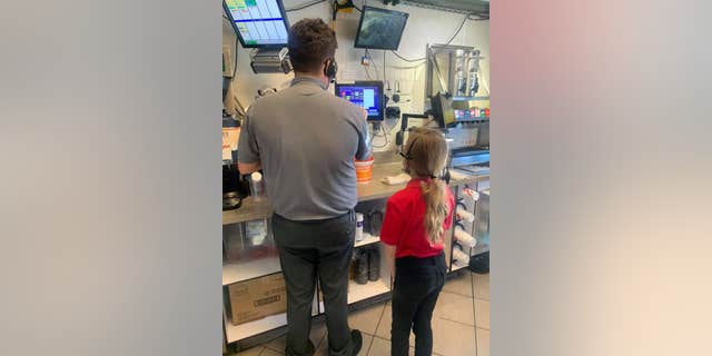 On. Jan 29, Harper spent a few hours at the Gulf Breeze Chick-fil-A after school, learning more about the inner workings of the restaurant.