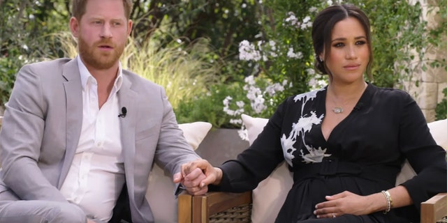 Prince Harry and Meghan Markle sit down with Oprah Winfrey in their tell-all interview.